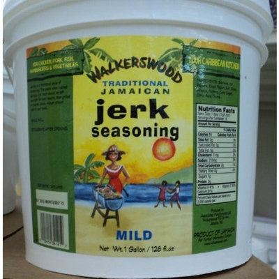 Walkerswood Jamaican Jerk Seasoning Mild Jumbo, 128 Ounce