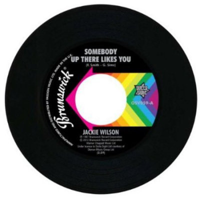 Fye SOMEBODY UP THERE LIKES YOU/A LOVELY WAY TO DIE by JACKIE WILSON