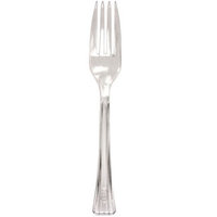 Lillian Cutlery, Fork, Clear, 48 Ct