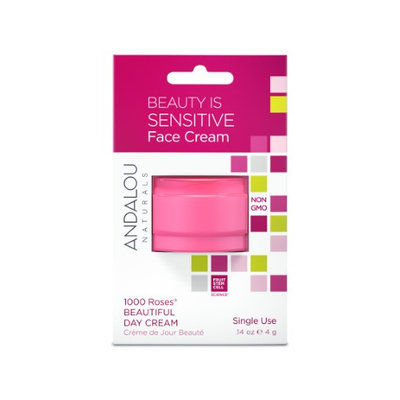 Beauty Is Sensitive Face Cream Pod Andalou Naturals .14 oz Cream