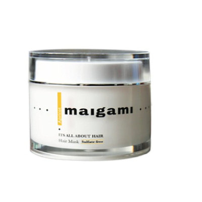Maigami Luxury Hair Mask Repair Dry And Damaged Hair, Sulfate Free Treatment, Amazing For Color Treated Hair And All Hair Types - 6.7 oz (Apricot)