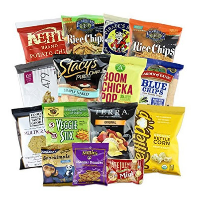 Gluten Free Snack Gift Box Healthy Premium Variety Bundle Care Package (15 Count)