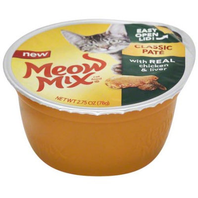 Meow Mix® Classic Pate Cat Food - Chicken and Liver size: 2.75 Oz