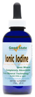Good State Liquid Ionic Iodine - 4 Drops Equals 500 Mcg Per Serving - 600 Total Servings - 4 Ounces