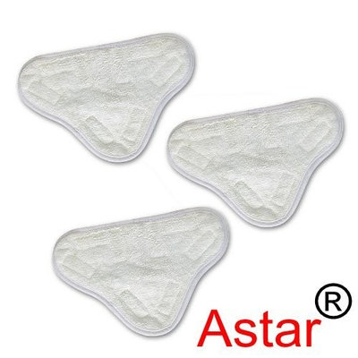 H2O Mop X5 Replacement Micro-fiber Pads - 3 Pack