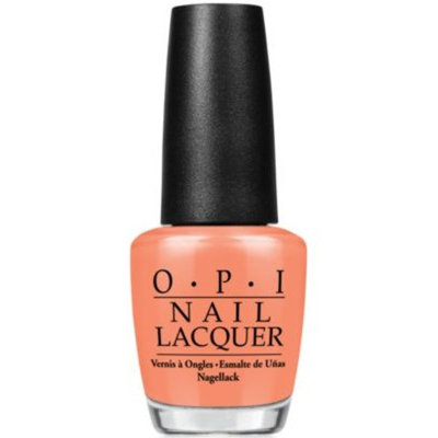 OPI Nail Lacquer, Is Mai Tai Crooked?