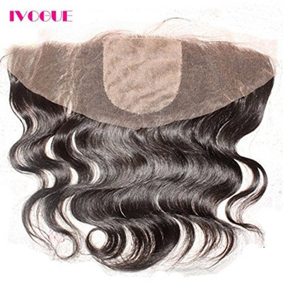 Silk Top Lace Frontal 13x4 Virgin Brazilian Body Wave Human Hair Lace Frontals 4X4 Silk Base Free Part Lace Frontal Closure with Bleached Knots Baby Hair
