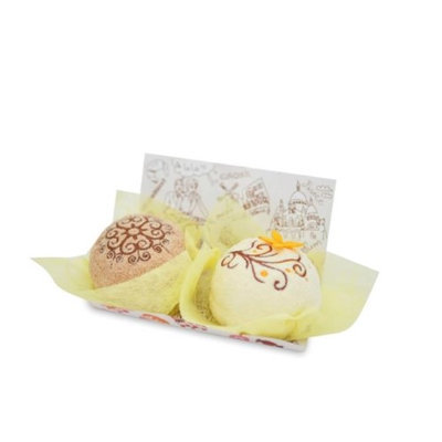 Couture Towel CT-GS15000008 12 x 11 x 2 in. Cherry Blossom Cake & Mont Blanc Towel French Patisserie