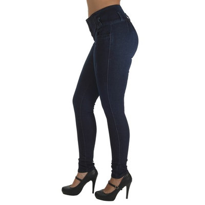 A5140P - Plus Size, Butt Lift Levanta Cola, Elastic Waist, Sexy Skinny Jeans