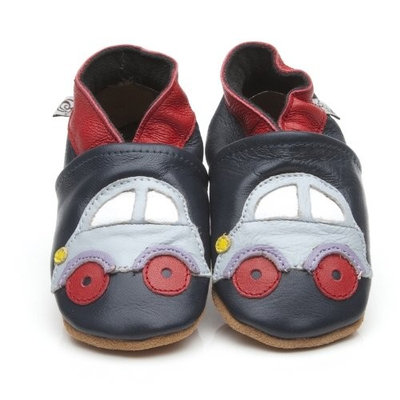 Soft Leather Baby Shoes Car 4-5 years