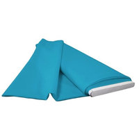 LA Linen PopBolt-10Yrd-TurquoiseDrkP52 10 Yards Polyester Poplin Flat Fold Dark Turquoise