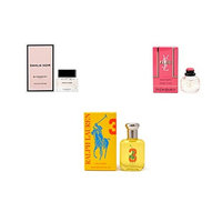 Mini Perfume Set for Women – 3 Piece Bundle Fragrance Mini Collection Set - All Are Small Travel Size Fragrances; Individually Boxed Splash Ons