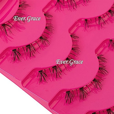 5 Pairs Black Natural Lower False Eyelashes Under Bottom Fake Eye Lashes Makeup