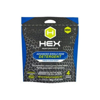 HEX Performance Fresh Clean Scent Advanced Single Dose Laundry Detergent - 4ct