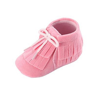 For 0-18Months Girls Boys,Clode® Cute Baby Girl Faux Suede Double-Deck Tassels Shoes Toddler Soft Sole Sneakers Casual Shoes
