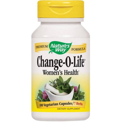 Nature's Way Change-O-Life 7 Herb Blend, Certified 440 mg, Capsules, 100 CT
