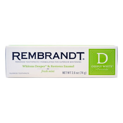 Rembrandt Deeply White + Peroxide Whitening Toothpaste, 2.6 oz