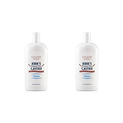 Kirk's Coco Castile Hair Care Shampoo 16 fl. oz. (a) - 2pc by Kirk's