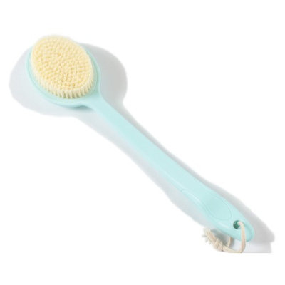 Bath Brush with Long Handle Wholesome Beauty Dry Skin Body Brush, After Washing Shower for Men or Women