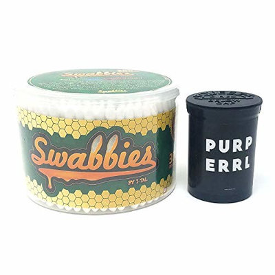 I-TAL Swabbies Cleaning Swab 300 Count Tub Cotton Swabs for Cleaning