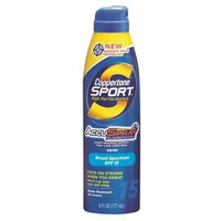 Coppertone Sport High Performance AccuSpray Sunscreen, SPF 15 6.0 fl oz(pack of 6)