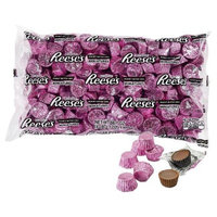 Reese's Peanut Butter Cups Miniatures in Pink Foil - 4lbs