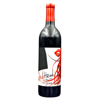 M & M Wine Cellar Inc. Dba L'uva Bella RedHead Wine; Red Blend, 12 Pack