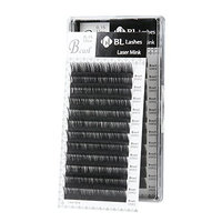 Eyelash Extension BL Laser Mink Lash B Curl Thickness 0.15mm (0.15X12mm)