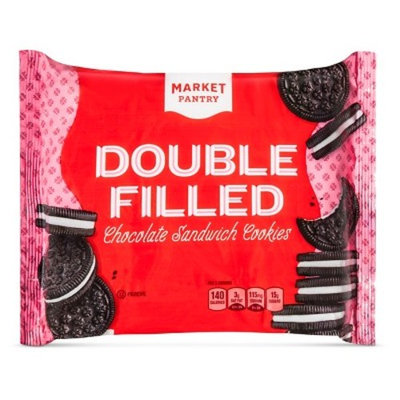 Double Filled Chocolate Crème Cookies 18 oz - Market Pantryâ¢