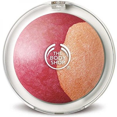 the body shop baked to last blush, coral, 0.17 ounce