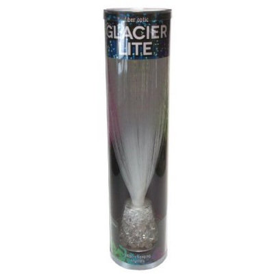 Westminster Inc. Color Changing Crystals Glacier Lamp - Fiber Optic LED Home Light Show