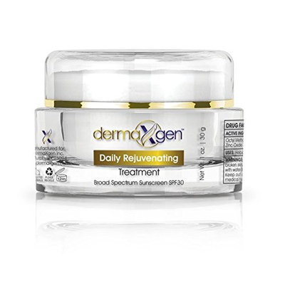 dermaXgen Daily Rejuvenating Treatment Broad Spectrum Sunscreen With SPF 30-1.0 Fl oz./30 gm