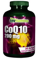 Tnvitamins Coenzyme Q10 200 Mg - 30 Softgels