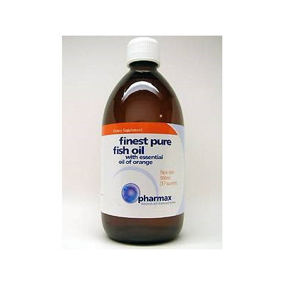 Pharmax Finest Pure Fish Oil with Essential Oil of Orange, 500mL