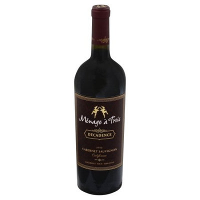 Folie à Deux Winery Menage A Trois Decadence Cab Sauv 750ml