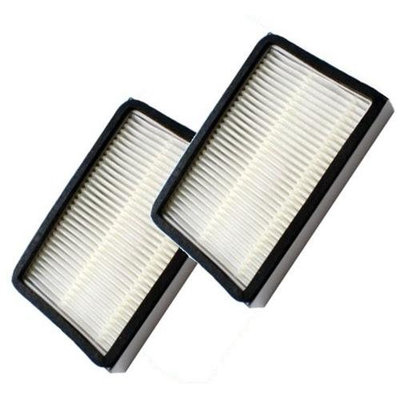 HQRP 2pcs Vacuum Filter fits Sears / Kenmore EF-1 / KC38KCEN1000 / 8175062 / WPL4370417