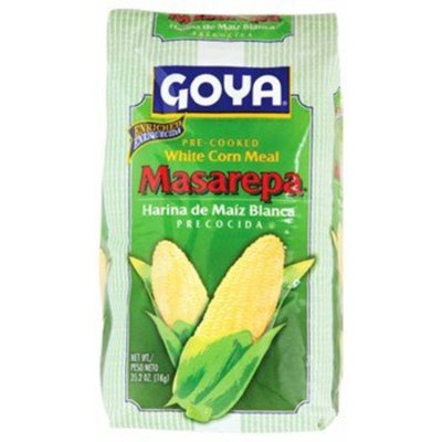 Goya Pre - Cooked Corn Meal (white) Masarepa 35.2 oz