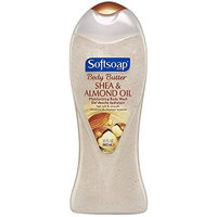 Softsoap Body Butter Shea & Almond Oil Moisturizing Body Wash, 15 Fl O -