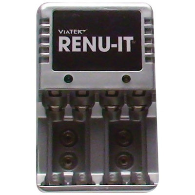 VIATEK RE03G RENU-IT PRO DISPOSABLE BATTERY RECHARGER (6 DOCKS)