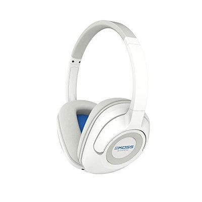 Koss Koss BT539iW Wireless Bluetooth Over-Ear Headphones, Mic, Volume Control - White