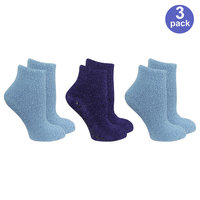 Women's Bonus Pack Low Cut Spa Socks With Grippers 3 Pack
