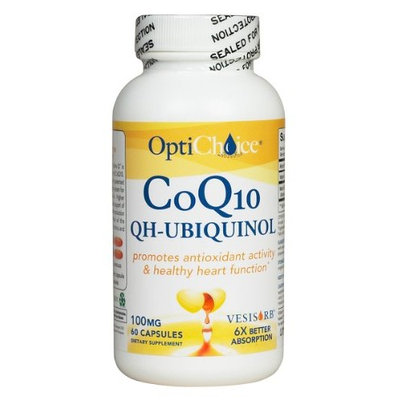 Opti Choice Optichoice Coq10 Ubiquinol-Qh - 100 Mg - 60 Capsules