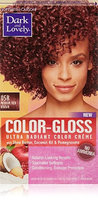 Dark and Lovely Color-Gloss Ultra Radiant Color Creme, Medium Red Brown 1.0 ea(pack of 3)
