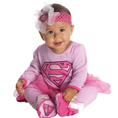 DC Comics Supergirl Onesie And Headpiece Costume