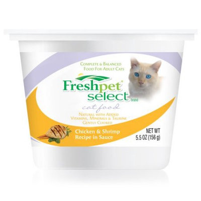 Cam Consumer Products, Inc. Cat Food, Chicken & Shrimp Recipe in Sauce, 5.5 oz (156 g)