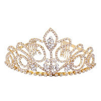 WINOMO Wedding Bridal Prom Shining Crystal Rhinestones Crown Tiara Headband