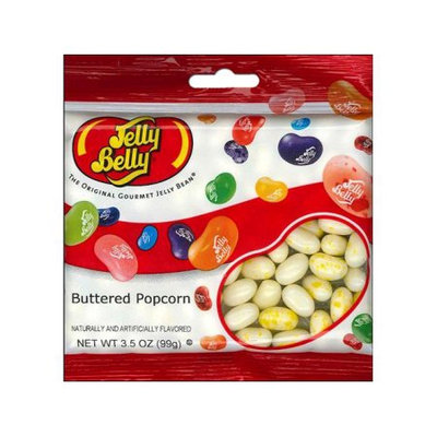 Jelly Belly Candy JLB66137 Jelly Beans Buttered Popcorn 3.5 Oz. - Pack Of 3