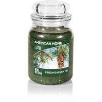 American Home by Yankee Candle Fresh Balsam Fir Candle, 19 oz Large Jar