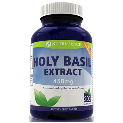 Vitamins Because Holy Basil 450mg 200 Capsules