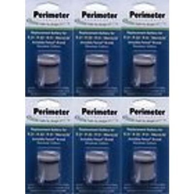 Six Pack Dog Fence Batteries for Invisible Fence R21 or R51 Receiver Collars by Perimeter Technologies